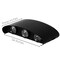 Contemporary Decorative Waterproof Black Aluminum Wall Lamp for Indoors and Outdoors - Sleek Design - Energy-Efficient LED Light Fixture for Porch, Patio, Garden, and More - Stylish Lighting Solution, Long-lasting LED Bulb.